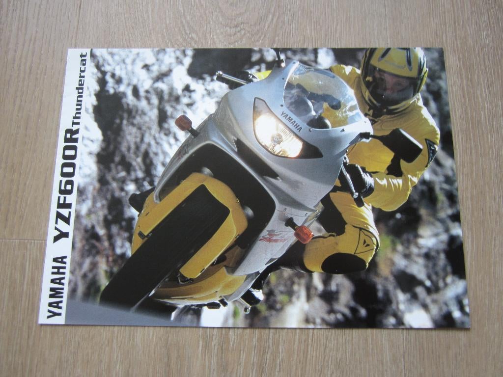 Yamaha YZF 600 R Thundercat brochure folder 1997, Ophalen of Verzenden, Yamaha