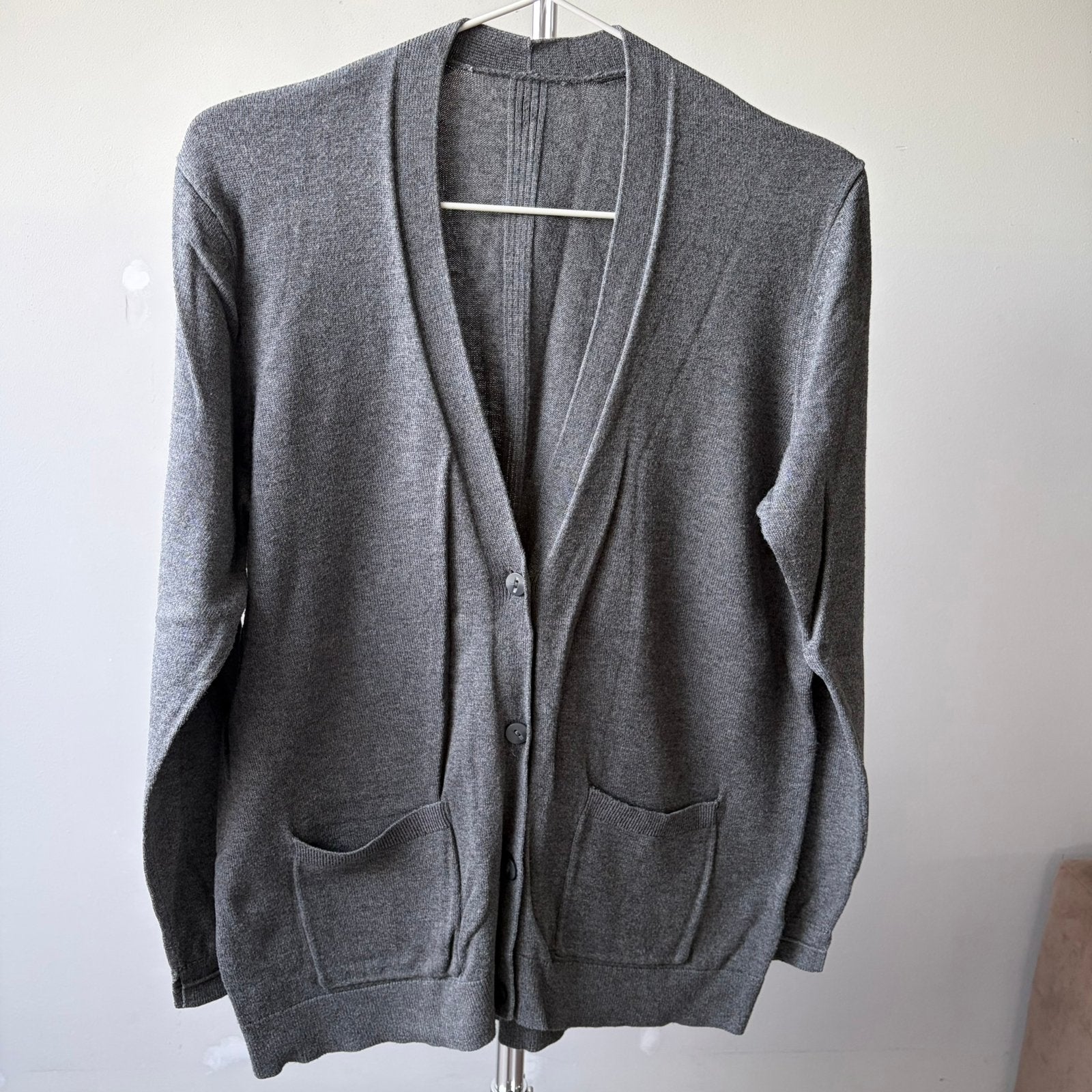 Esprit halflang vest, maat S, Verzenden, Zo goed als nieuw, Maat 36 (S), Grijs