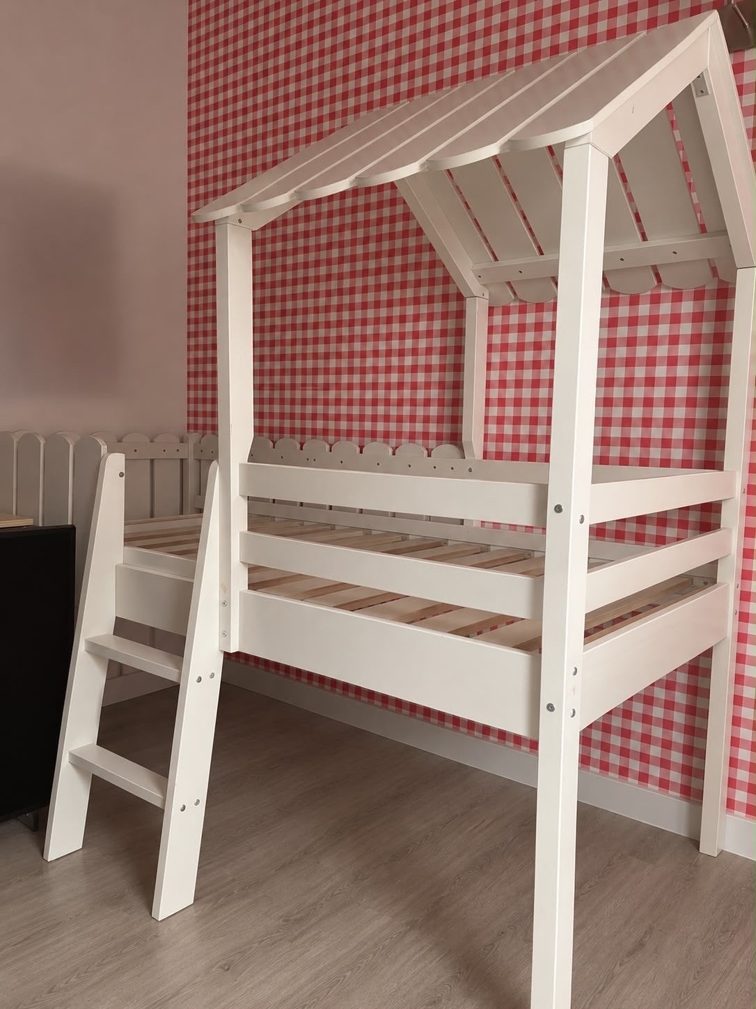 Boomhutbed Guusje - kinderbed, Kinderen en Baby's, Ophalen, Gebruikt, Hoogslaper