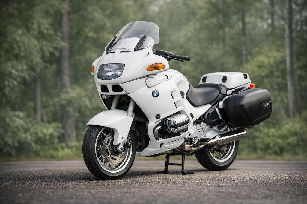 BMW Boxer 2001 politie motor R850RT 2001 krasvrij spierwit, 2 cilinders, Motorrijbewijs A, Gebruikt, Particulier