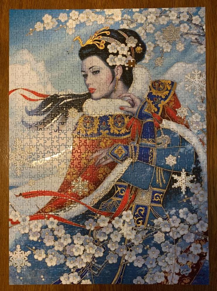 Silver Collection puzzel, legpuzzel Karl Bang; 1000; RUILEN, Hobby en Vrije tijd, Denksport en Puzzels, Ophalen of Verzenden, 500 t/m 1500 stukjes