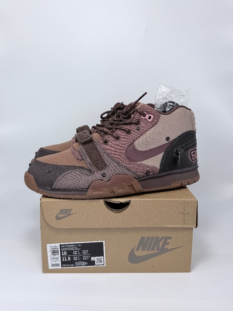 Nike Air Trainer 1 SP Travis Scott Wheat DR7515-200 US10 44, -, -, Ophalen of Verzenden, Zo goed als nieuw