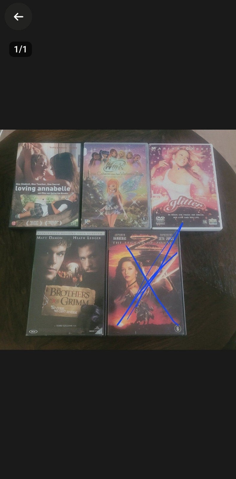 Diverse DVD's:, Vanaf 12 jaar, Ophalen, Gebruikt, Inclusief doosje