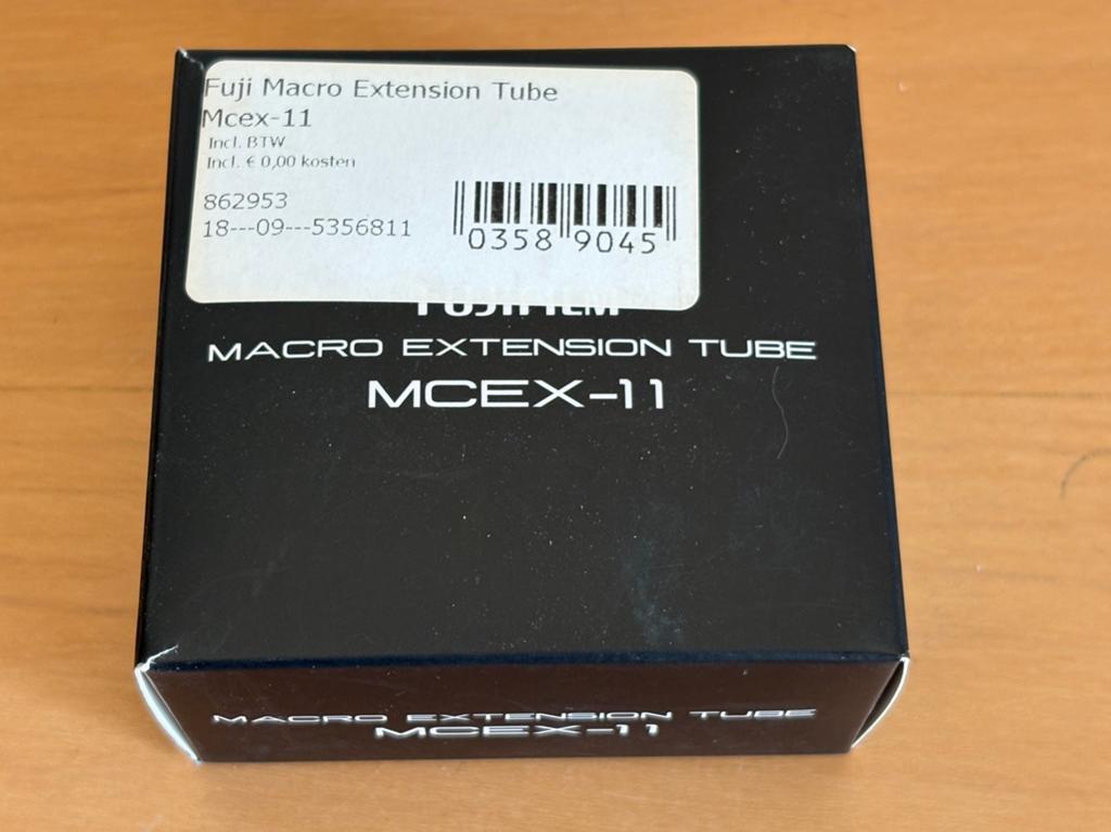 Fujifilm MCEX-11 Fuji macro extension tube, Audio, Tv en Foto, Fotografie | Lenzen en Objectieven, Zo goed als nieuw, Macrolens