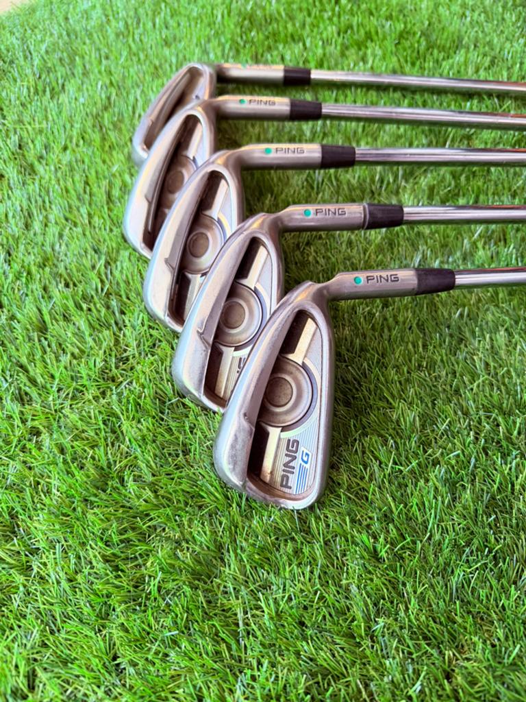 PING G Series IJzers – 6 t/m PW (Rechtshandig, Green Dot), Ping, Set, Zo goed als nieuw, Ping
