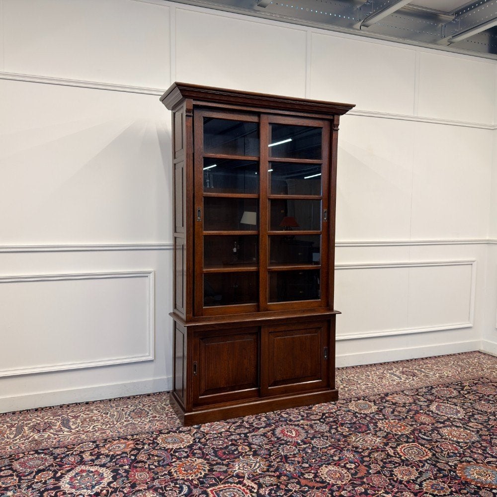 Klassiek Engelse Boekenkast Kast, Ophalen of Verzenden