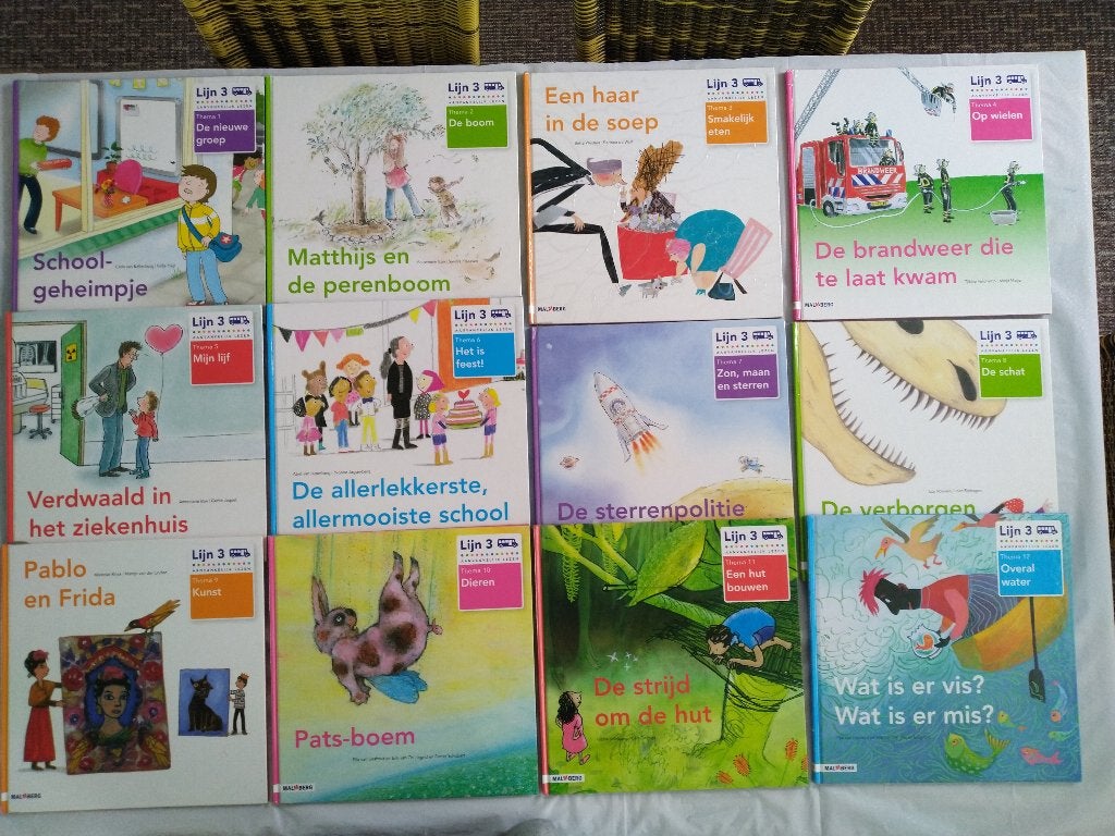 Prentenboek thema 1 t/m 12 - Groep 3 - Lijn 3 - Versie 1, Ophalen of Verzenden, Zo goed als nieuw, Overige niveaus, Nederlands