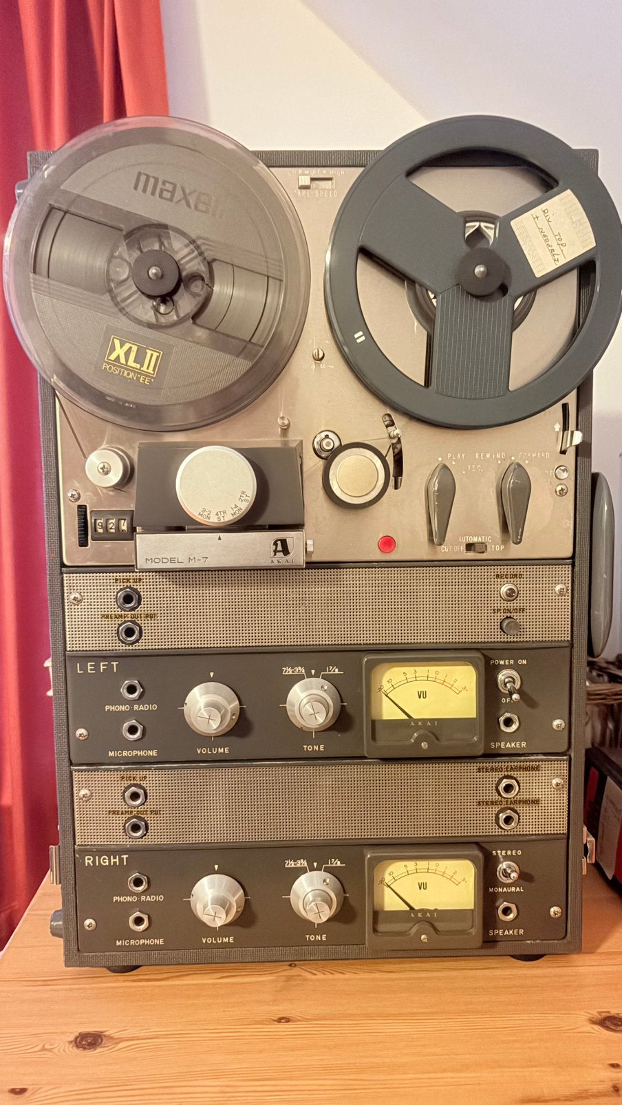 Gave Akai M7, Audio, Tv en Foto, Ophalen, Bandrecorder