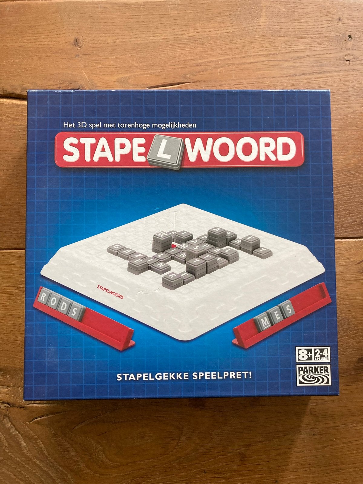 Stapelwoord - Het 3D spel met torenhoge mogelijkheden, Drie of vier spelers, Ophalen, Gebruikt