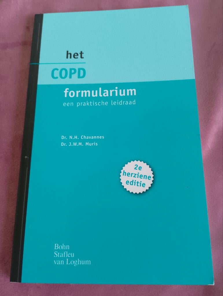 Het COPD formularium - 2e herziene editie, Boeken, Ophalen of Verzenden, Beta, HBO