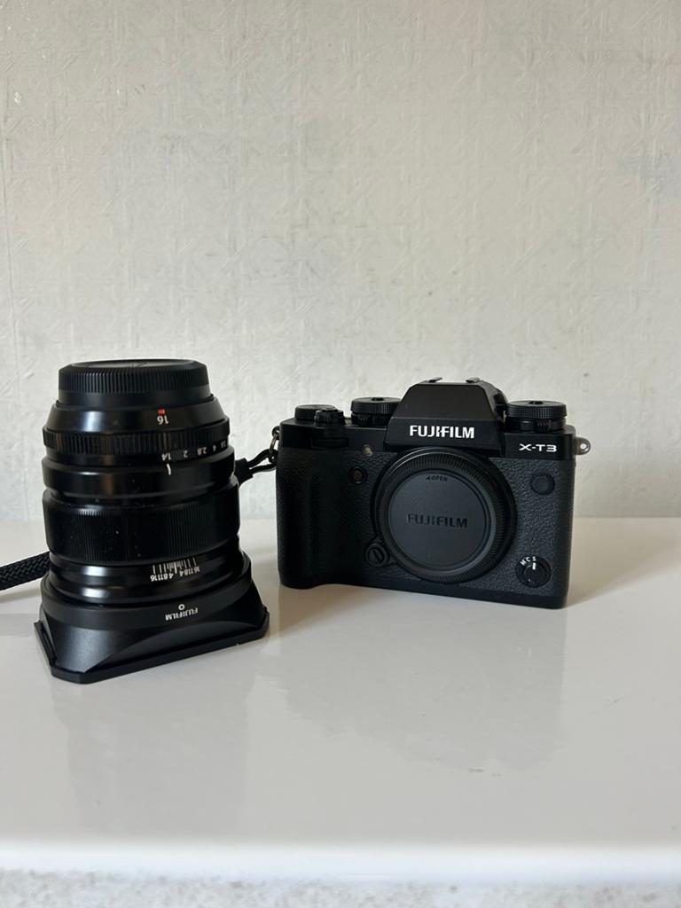 Fujifilm X-T3 + Fujilfim 16mm F1.4 R WR, Audio, Tv en Foto, Fotocamera's Analoog, Ophalen of Verzenden, Zo goed als nieuw, Compact