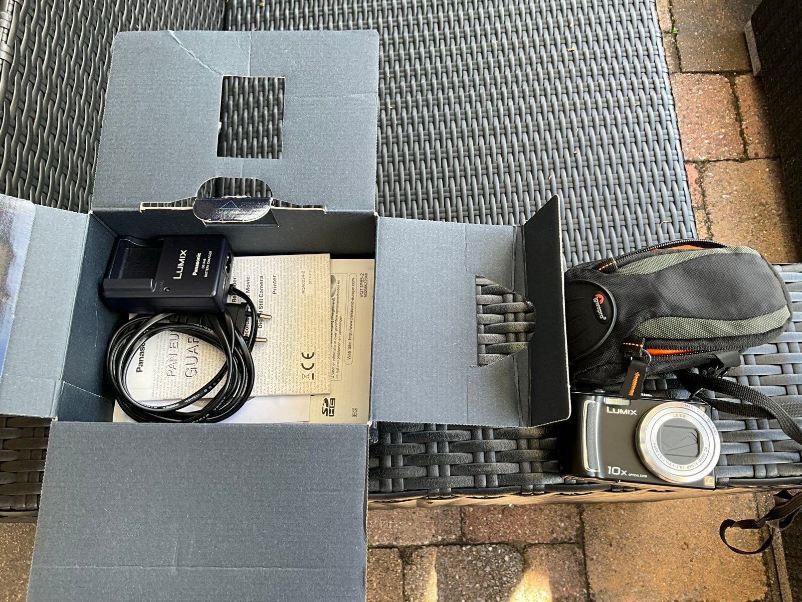Panasonic Lumix TZ5 Compactcamera - Zilver, Panasonic, Zo goed als nieuw, Compactcamera, Accu