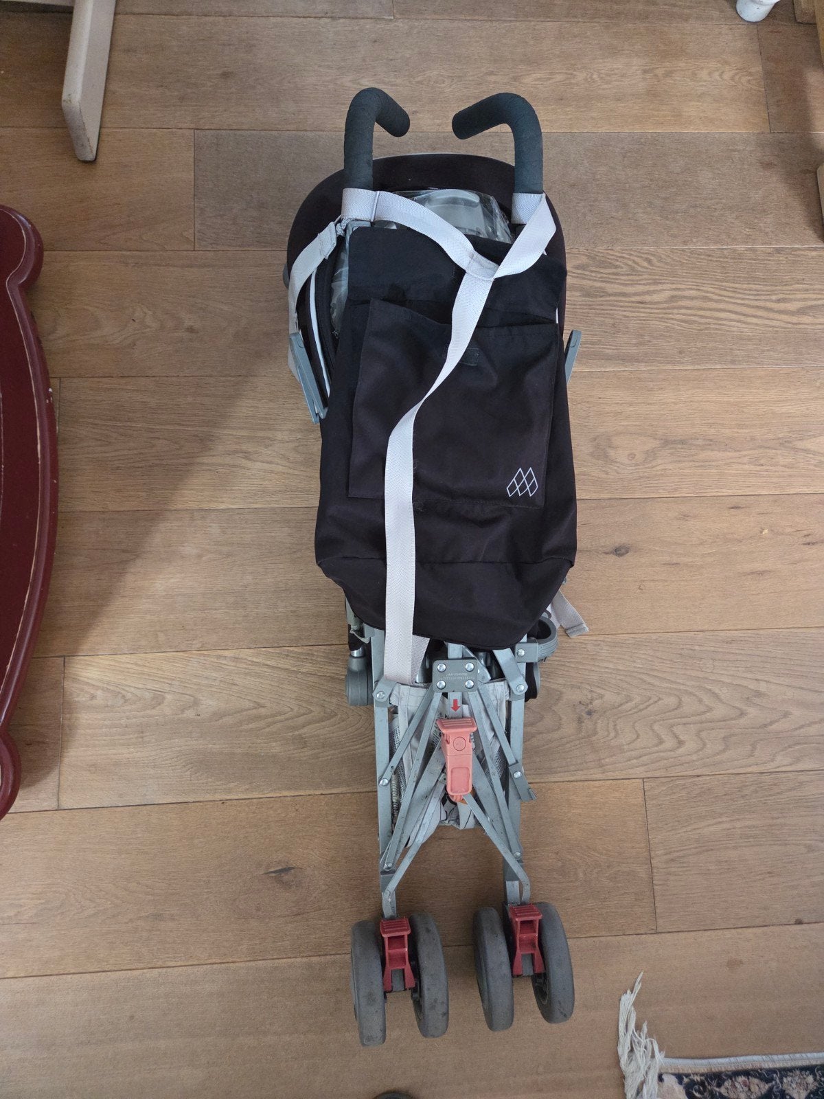 Maclaren Quest buggy met regenhoes, Ophalen of Verzenden, Gebruikt, Maclaren, Verstelbare rugleuning