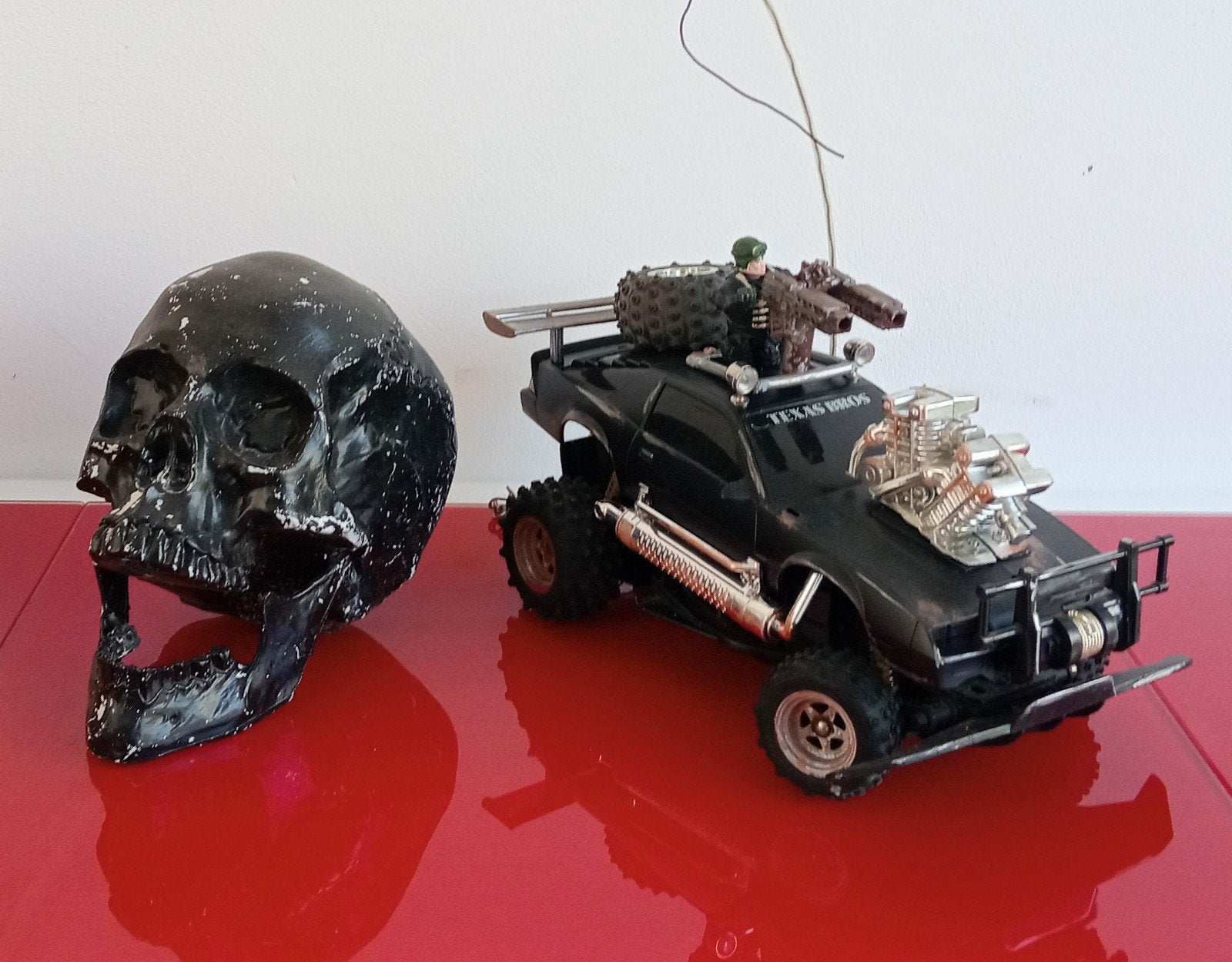 Vintage RC Nikko Texas Bros Mad Max, Hobby en Vrije tijd, Modelbouw | Radiografisch | Auto's, Ophalen of Verzenden, Overige schalen