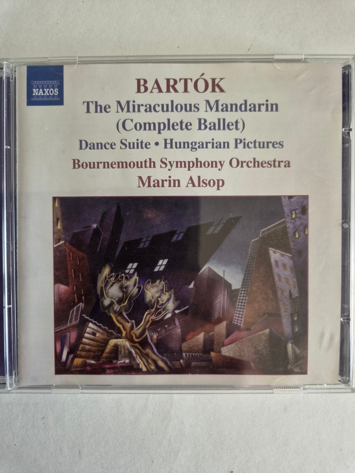 Bartók: The Miraculous Mandarin - Naxos CD, Gebruikt, Overige componisten, Ophalen of Verzenden, Orkest of Ballet