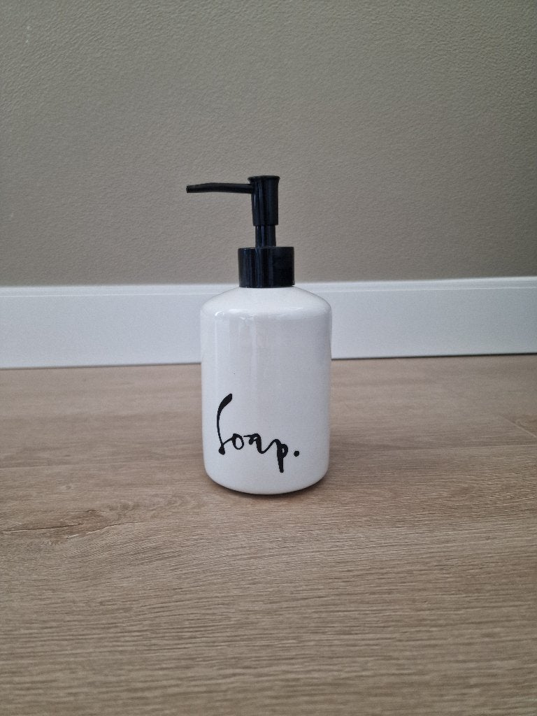 Zeepdispenser NIEUW, Overige typen, Nieuw, Ophalen of Verzenden, Steen/keramiek