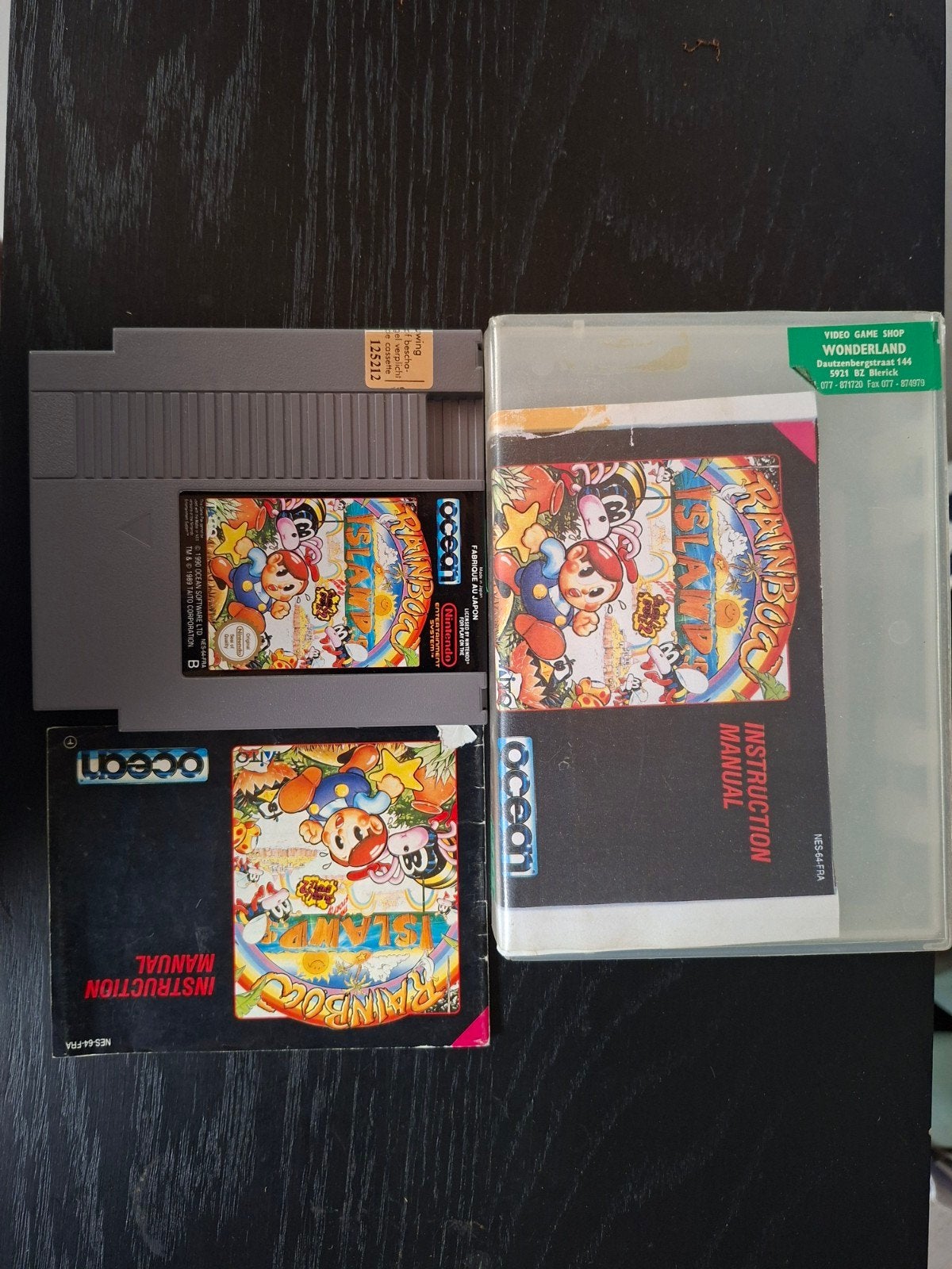 Rainbow Islands NES - Klassieke Platformer voor Nintendo, Gebruikt, 1 speler, Ophalen of Verzenden, Vanaf 3 jaar