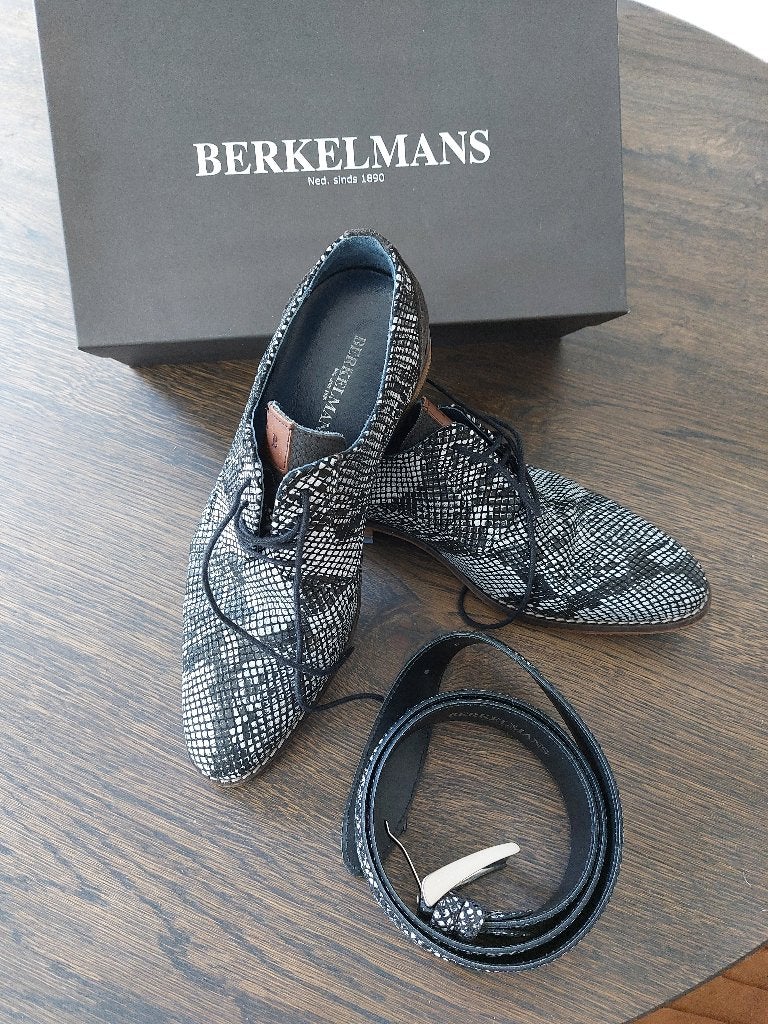 herenschoenen, Overige kleuren, Ophalen of Verzenden, Zo goed als nieuw, Veterschoenen