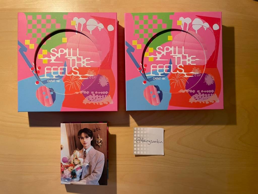 seventeen spill the feels carat albums, Ophalen of Verzenden, Zo goed als nieuw, Cd of Plaat