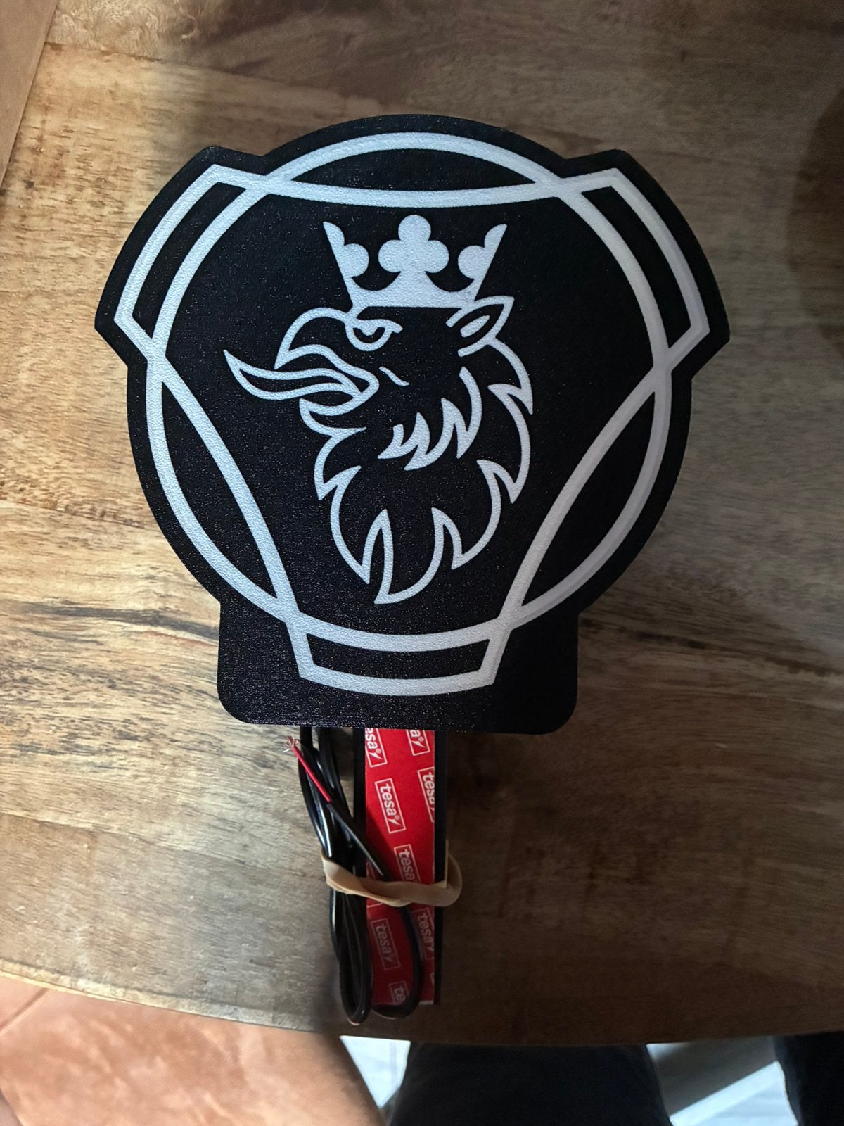 Scania licht bordje, Ophalen of Verzenden, Zo goed als nieuw