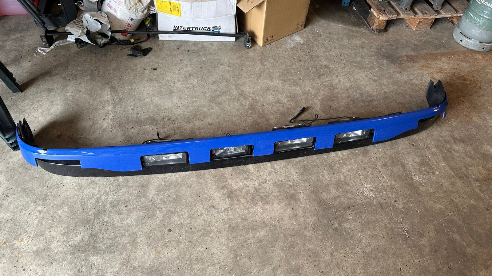 Scania Streamline zonneklep met verlichting, Auto-onderdelen, Ophalen of Verzenden, Gebruikt