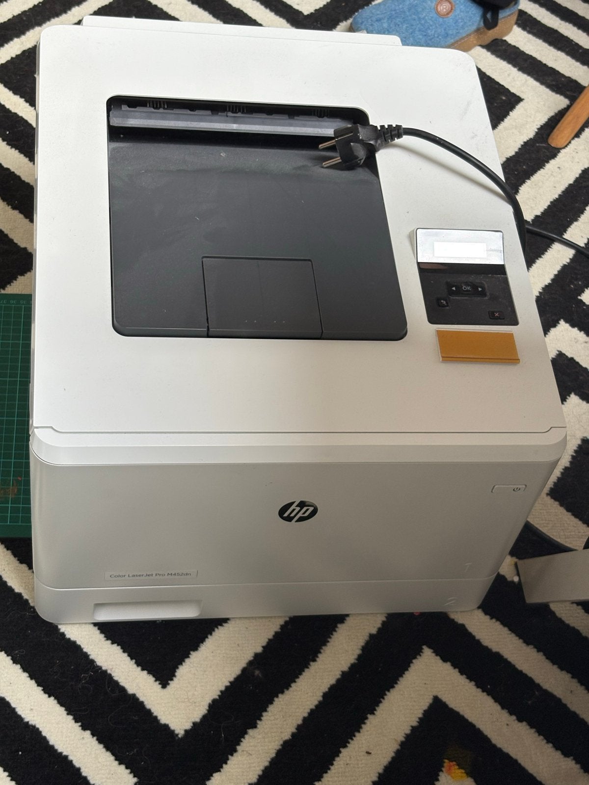 HP Color LaserJet Pro M452dn Laserprinter, Computers en Software, Ophalen, Printer, Kleur printen, Zo goed als nieuw