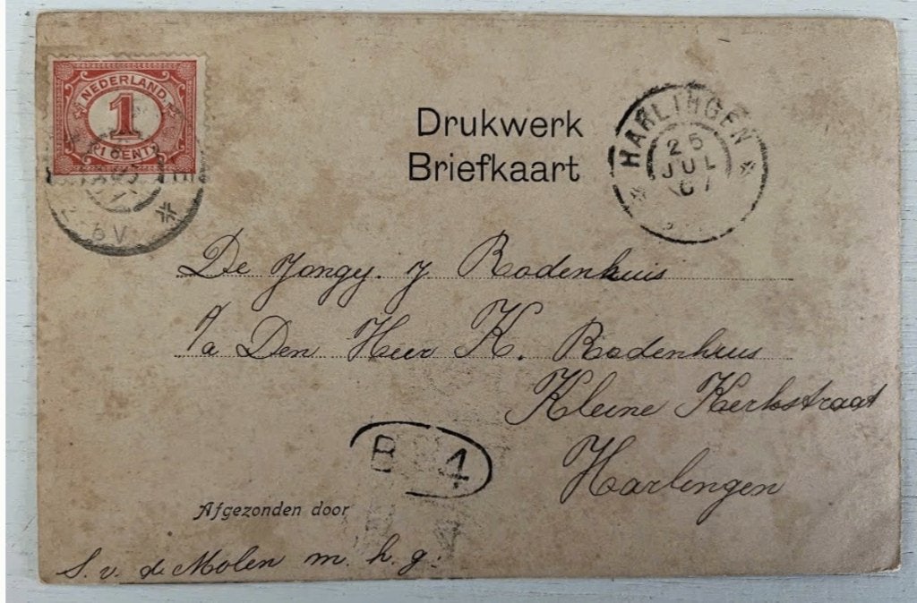 Oude Ansichtkaart - Zwolle - Sassenpoort, Ophalen of Verzenden, Voor 1920, Gelopen, Overijssel