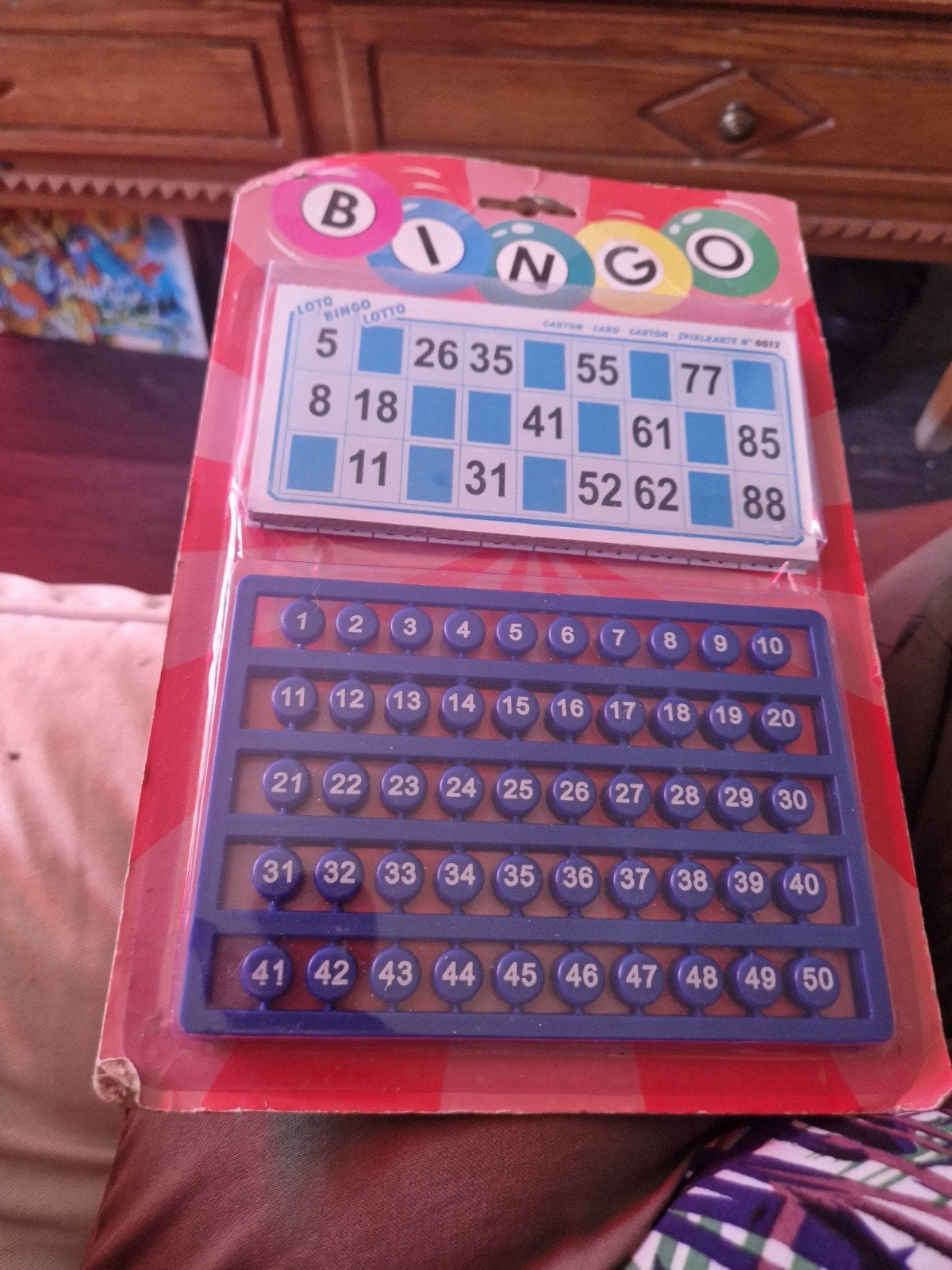 Bingo, Ophalen