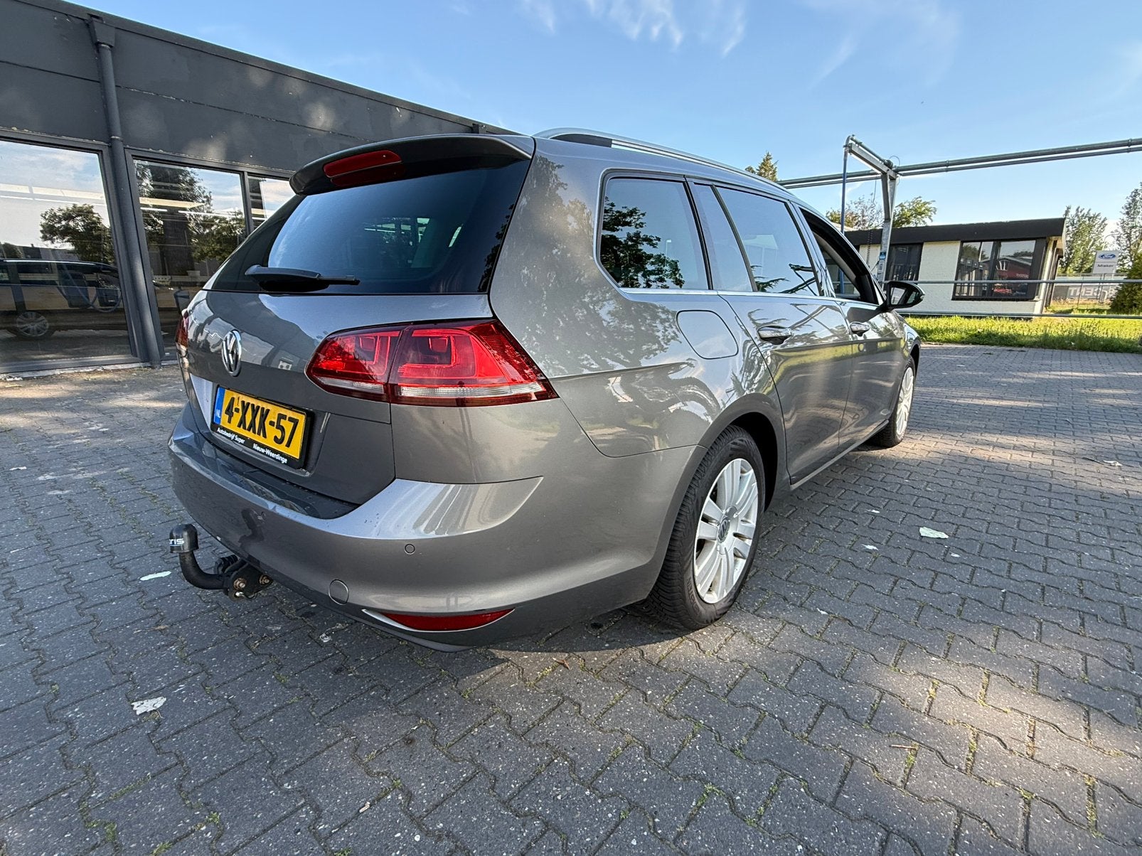 Volkswagen Golf 1.2 TSI Automaat 2014 Grijs, Zwart, 4 cilinders, Leder en Stof, Origineel Nederlands