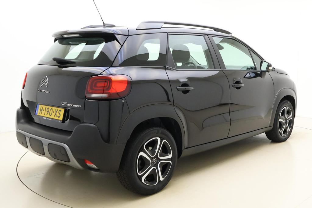 Citroen C3 Aircross 1.2 PureTech S&S Feel | Navigatie | Clim, Auto's, Citroën, Gebruikt, Euro 6, 1199 cc, Zwart