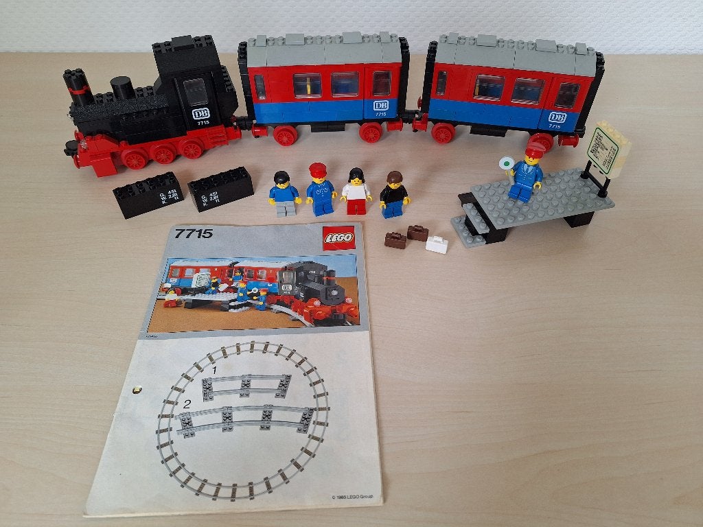 * Lego: 7715 Push -Along passenger Train, handtrein, trein *, Gebruikt, Overige thema's, Lego, Ophalen of Verzenden