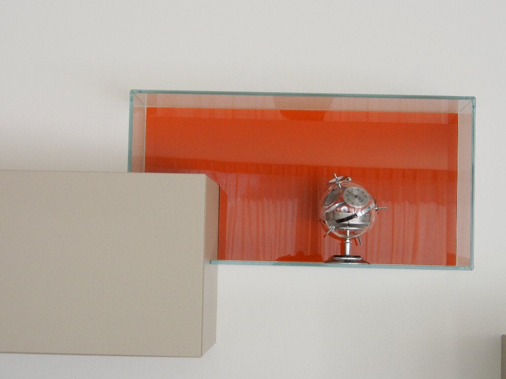 Glazen wandbox (Italiaans design), Design, kleur, Italiaans, uniek, Minder dan 25 cm, Minder dan 100 cm, 50 tot 100 cm