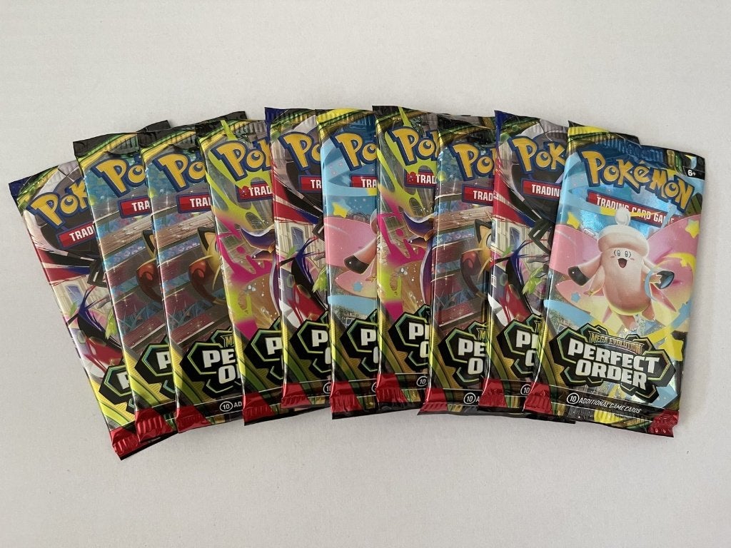 10x perfect order sealed boosters English pokemon, Ophalen of Verzenden, Nieuw, Booster