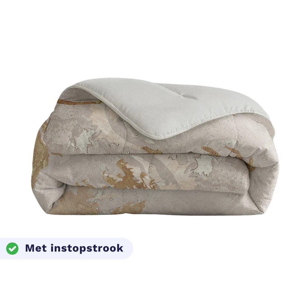 Wasbaar dekbed Japanse boom NIEUW, Beige, Ophalen of Verzenden, Deken of Dekbed, Nieuw