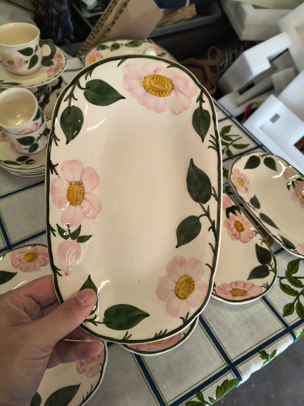 Villeroy & Boch Wild Rose zuurschaaltjes - 5 stuks, Keramiek, Ophalen of Verzenden, Landelijk/Boerenbont, Villeroy & Boch
