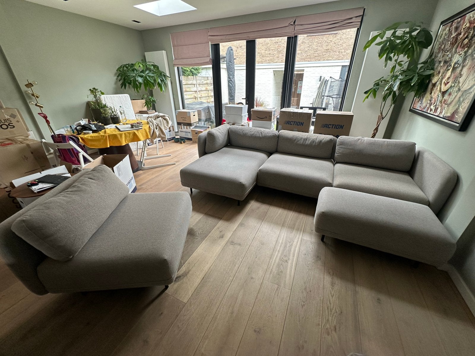 Modulaire bank - Sofa Company, Ophalen, Gebruikt, Hoekbank, 300 cm of meer