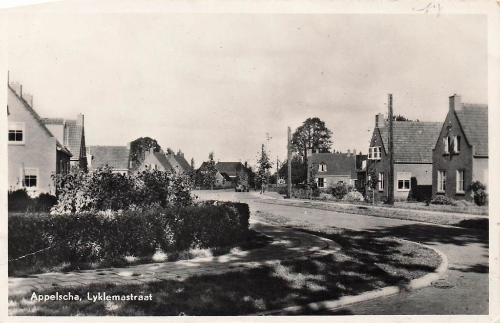 703-042-025 Appelscha Lyklemastraat, Ophalen of Verzenden, Voor 1920, Friesland