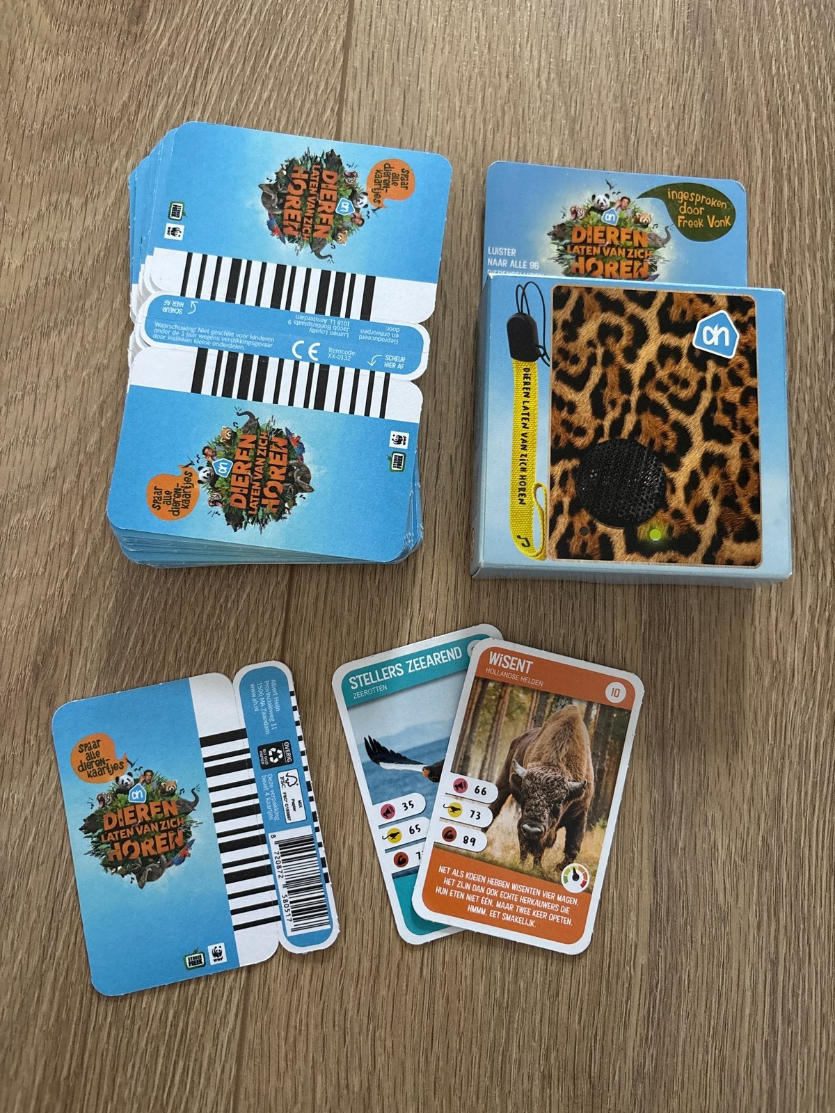 Freek Vonk Soundbox met 35 Dierenplaatjes, Ophalen of Verzenden, Nieuw, Ontdekken, Met geluid
