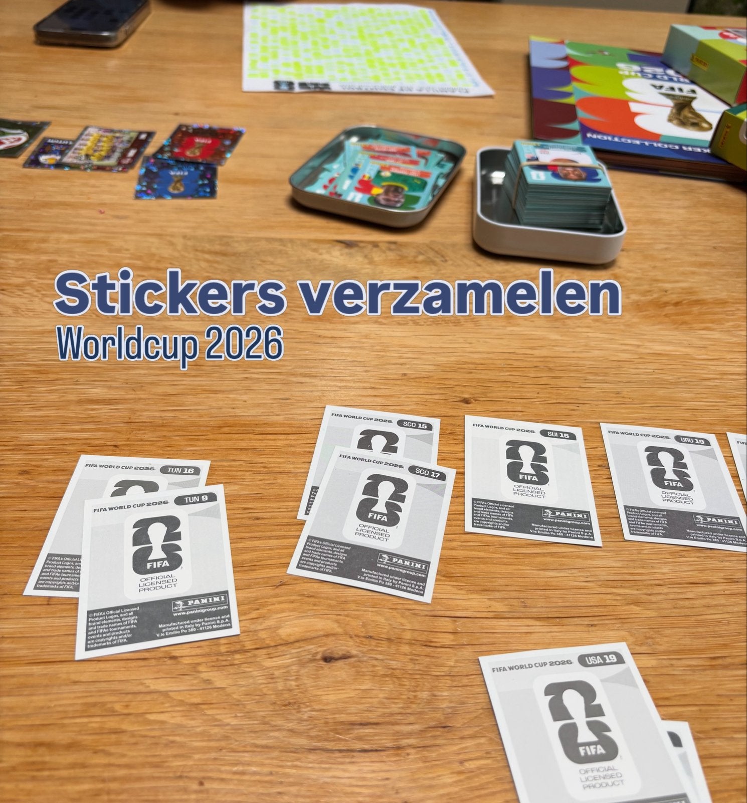 Panini Worldcup stickers 2026, Verzamelen, Stickers, Nieuw, Ophalen of Verzenden