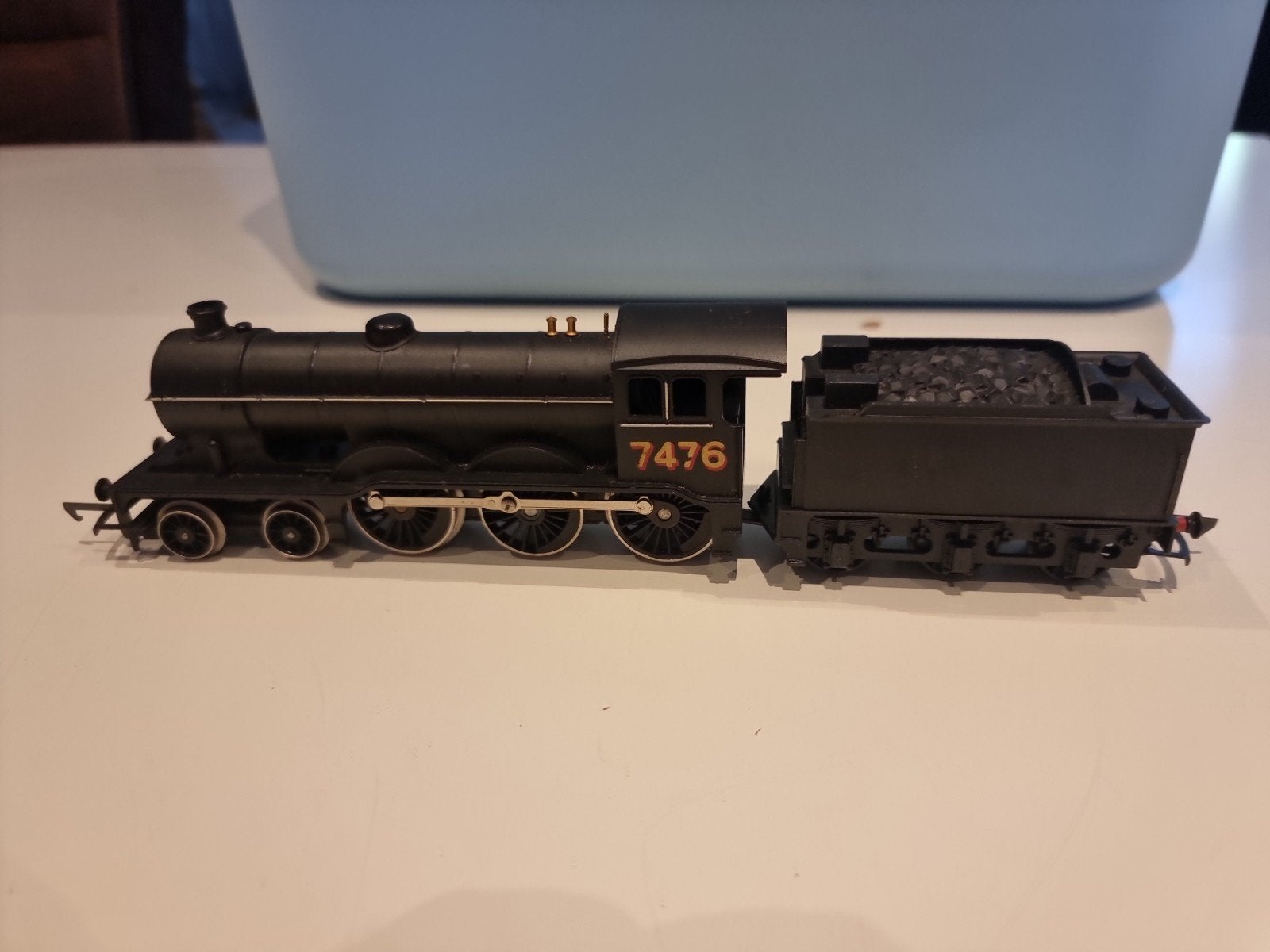 Hornby Dublo / Meccano Railways stoomlocomotief 7476, Overige merken, Gebruikt, Ophalen of Verzenden, Gelijkstroom