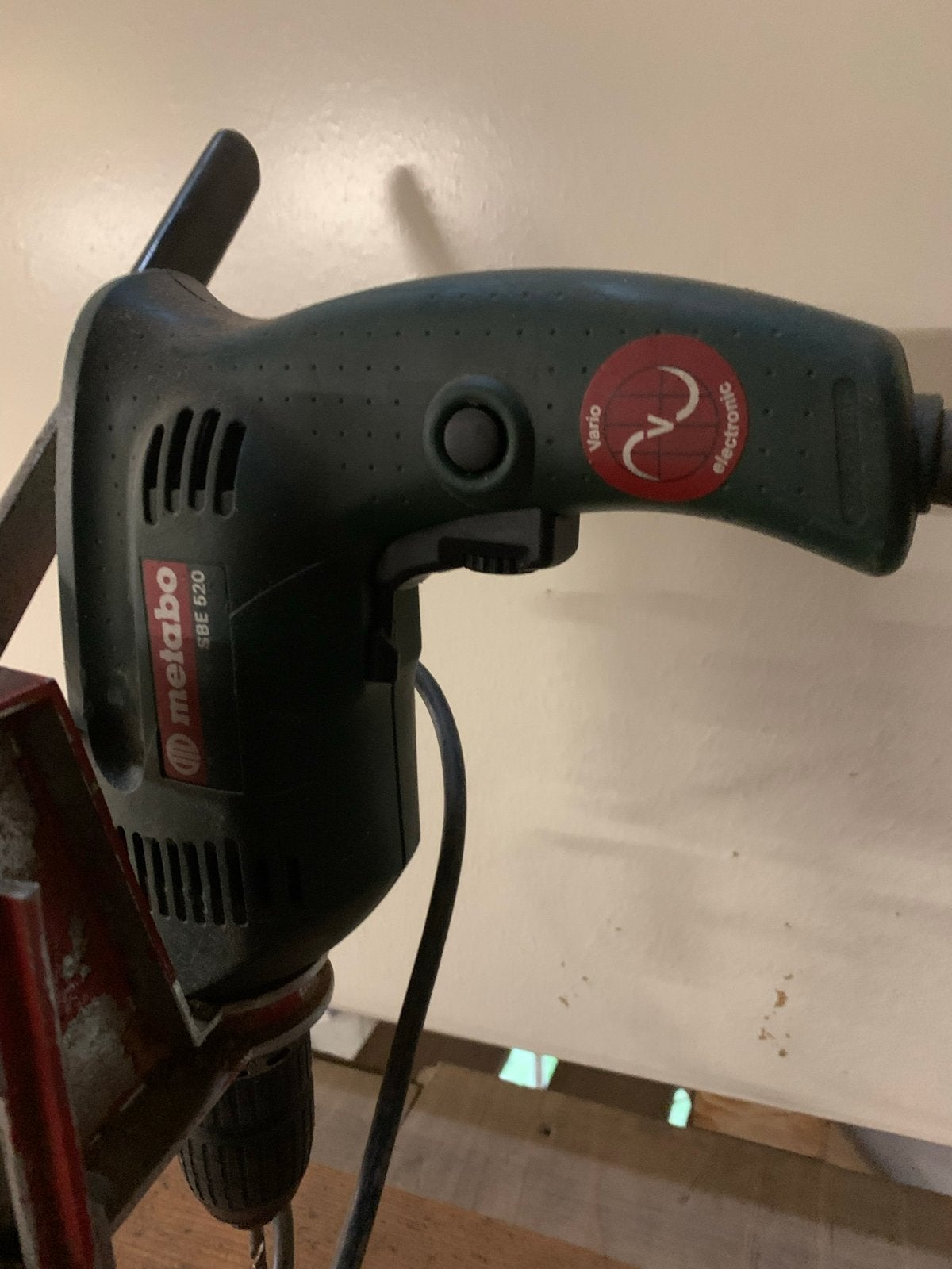 Metabo SBE 620 Klopboormachine met boorstandaard, Doe-het-zelf en Verbouw, Boormachine, Ophalen of Verzenden, Klopboormechanisme