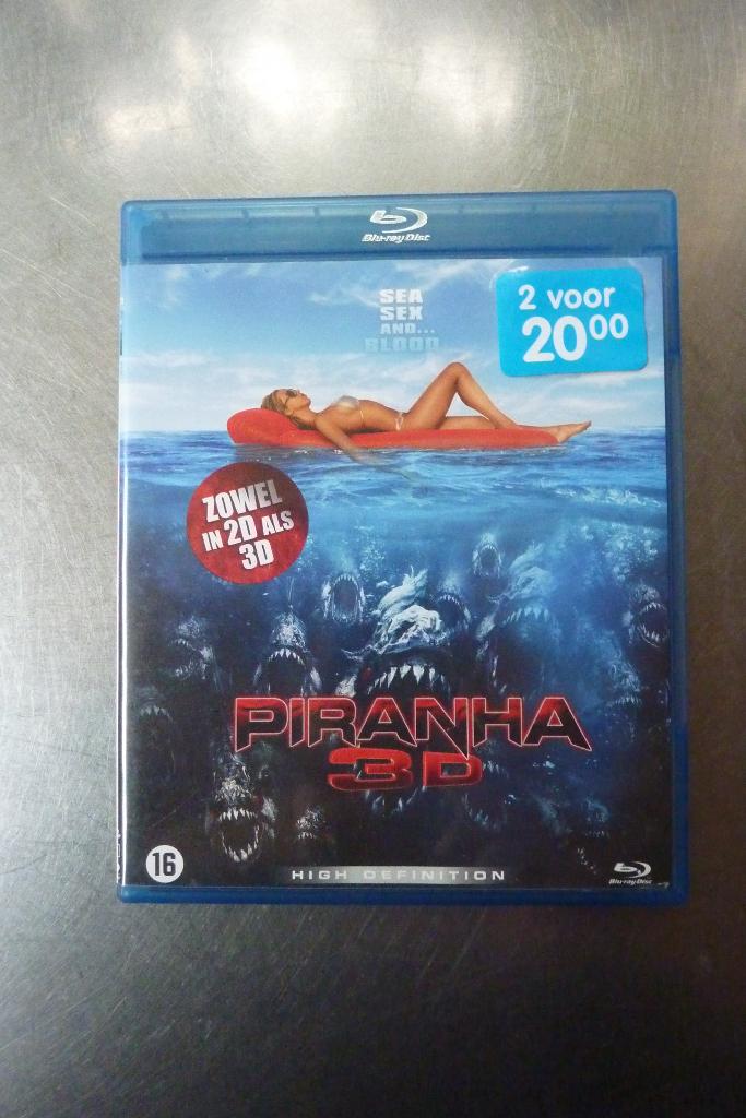 Piranha 3D, Ophalen of Verzenden, Zo goed als nieuw, Horror