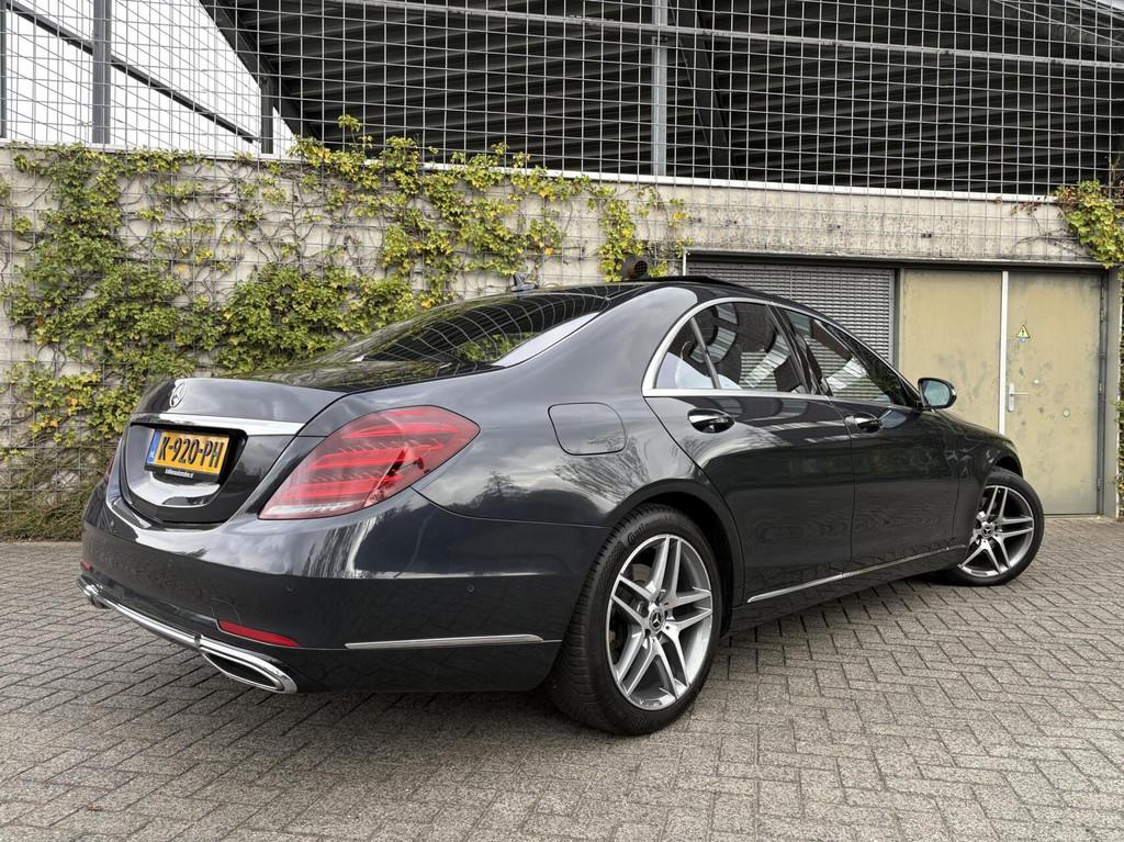 Mercedes S-klasse 350d s350d 286 PK 4M Facelift Panorama Dis, Gebruikt, 2925 cc, Met garantie (alle), Blauw