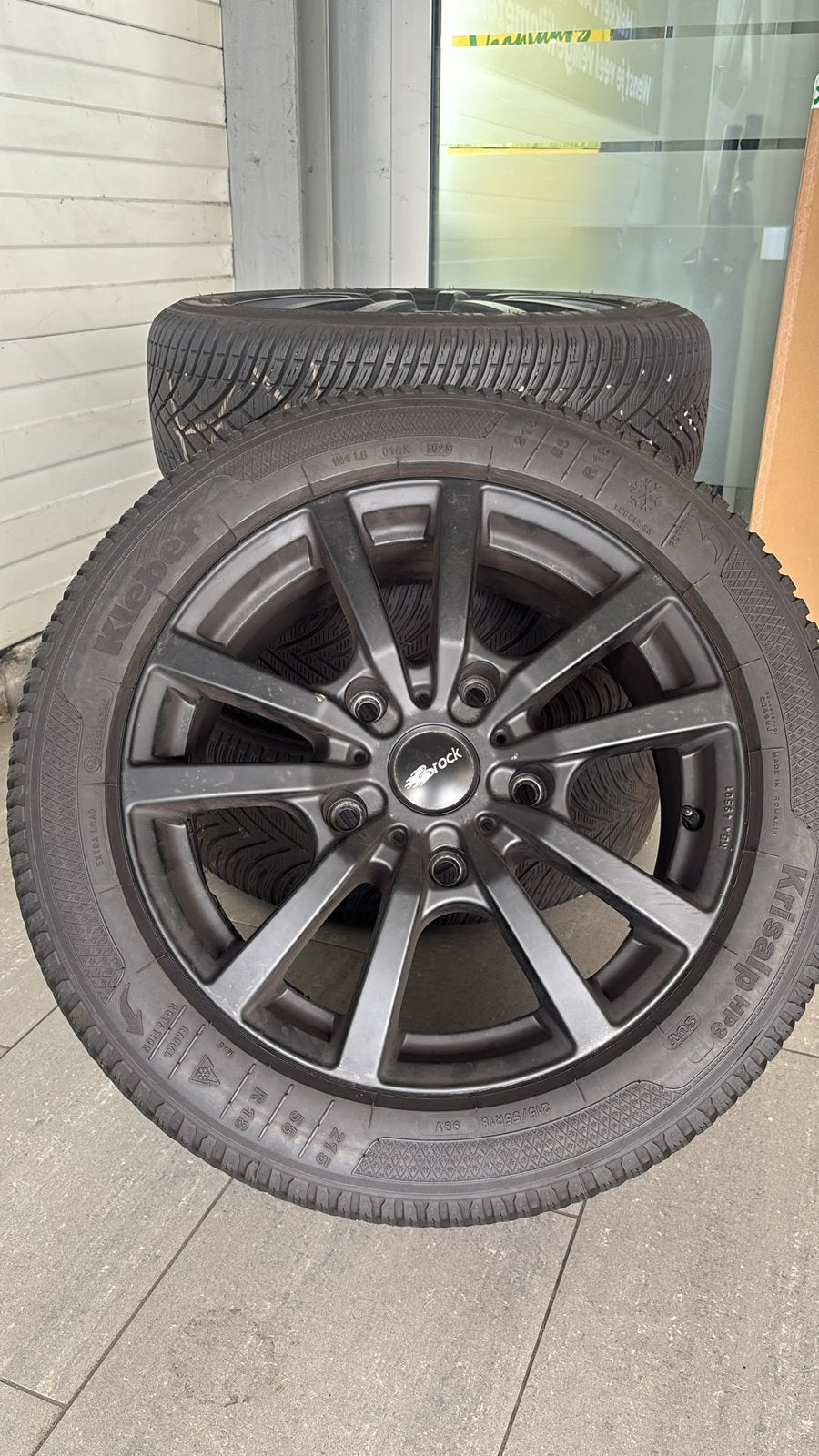 18 inch Ford Bedrijfswagenvelgen + Kleber Allseasonbanden, Ophalen