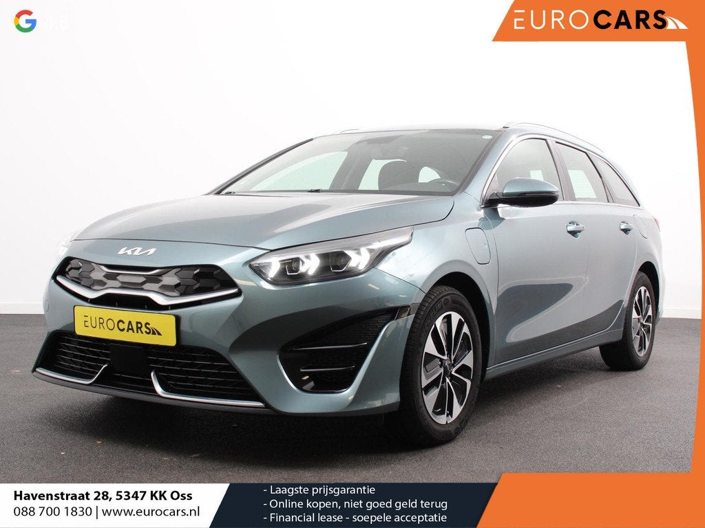 Kia Ceed Sportswagon 1.6 GDI PHEV Automaat DynamicPlusLine N, Auto's, Kia, Gebruikt, Leder en Stof, Plug-in hybride, Hybride Elektrisch/Benzine
