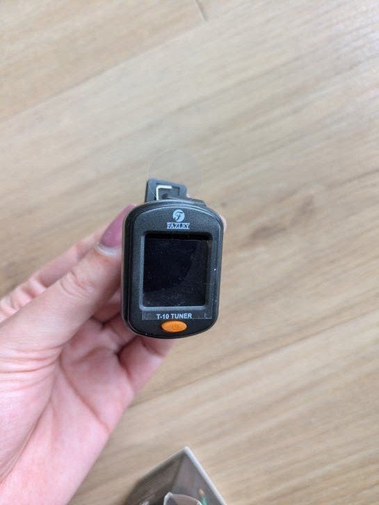 FAZLEY T-10 Clip-on Tuner voor Gitaar, Bas, Ukelele, Viool, Muziek en Instrumenten, Ophalen of Verzenden