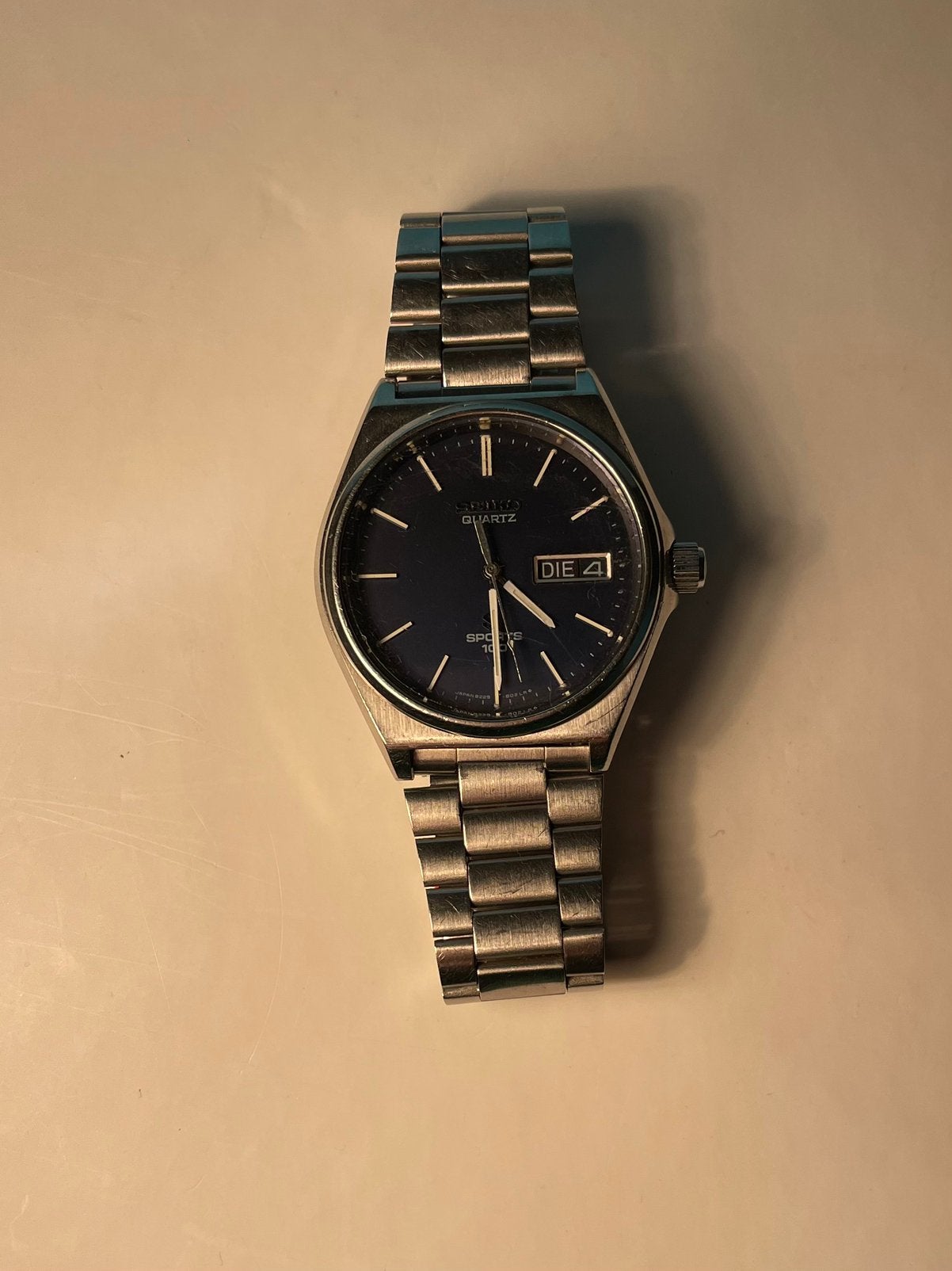 Horloge SEIKO, Sieraden, Tassen en Uiterlijk, Polshorloge, Ophalen of Verzenden, Zo goed als nieuw, Zilver