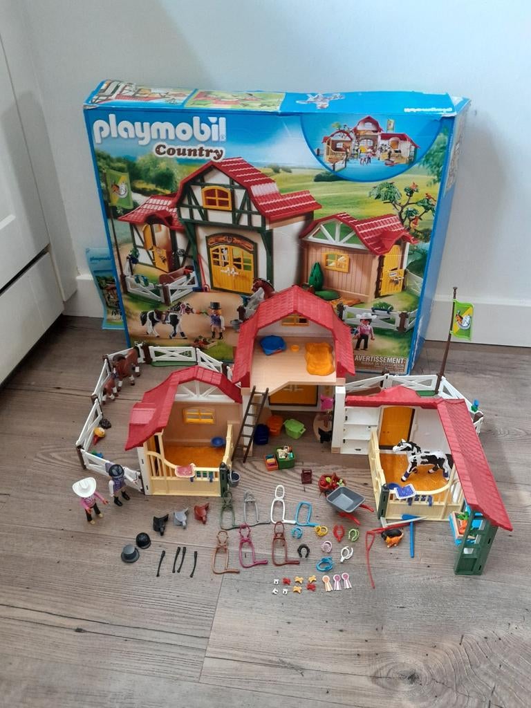 Paardenverblijf, Kinderen en Baby's, Speelgoed | Playmobil, Ophalen, Zo goed als nieuw
