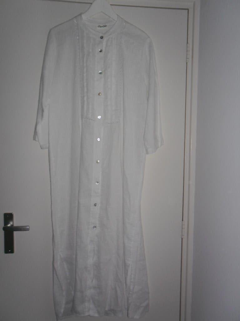 Transfer Witte Lange Jurk Maat M (NIEUW), Kleding | Dames, Maat 38/40 (M), Wit, Nieuw, Ophalen of Verzenden
