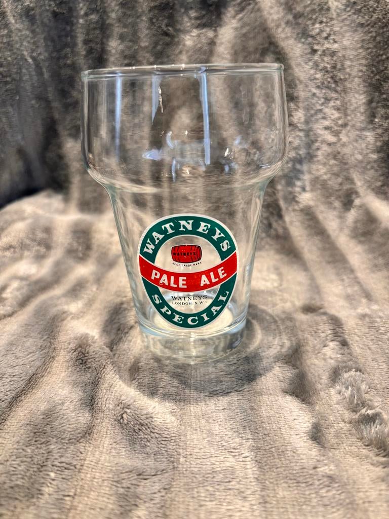 Vintage Watneys Pale Ale Special Glas, Verzamelen, Biermerken, Ophalen of Verzenden, Zo goed als nieuw, Glas of Glazen, Overige merken